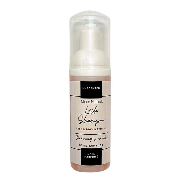Set of 2! Natural foaming shampoo/cleanser for lash extensions/makeup remover - Picture 1 of 5